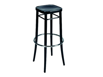 VIENNA 144 - High beech barstool by Wiener GTV Design - view 3